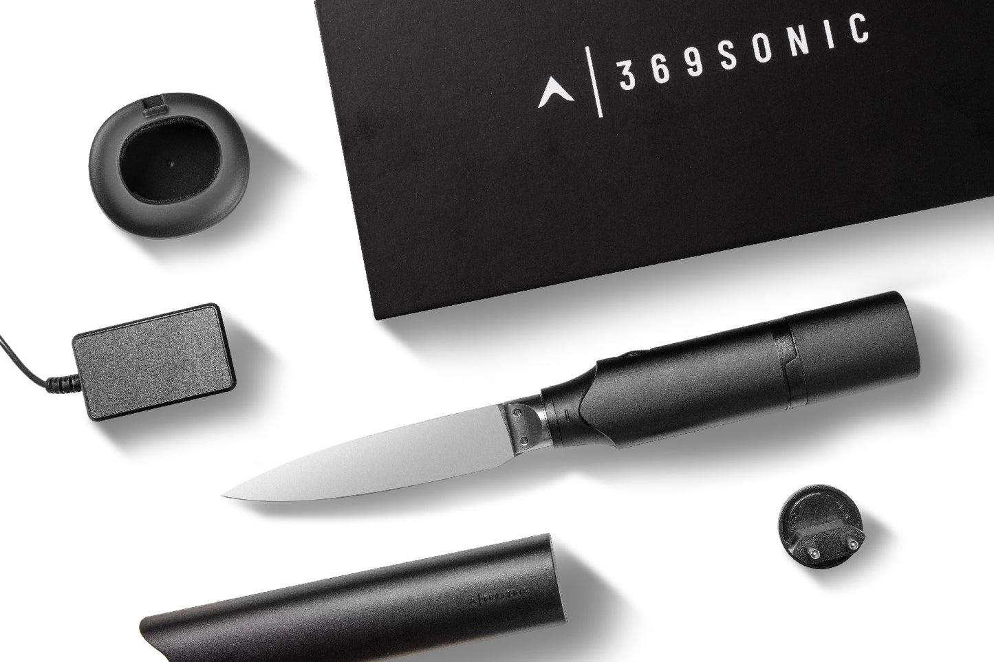 369Sonic Ultrasonic Kitchen Knife 45 W - Premium Package with Wireless Charging