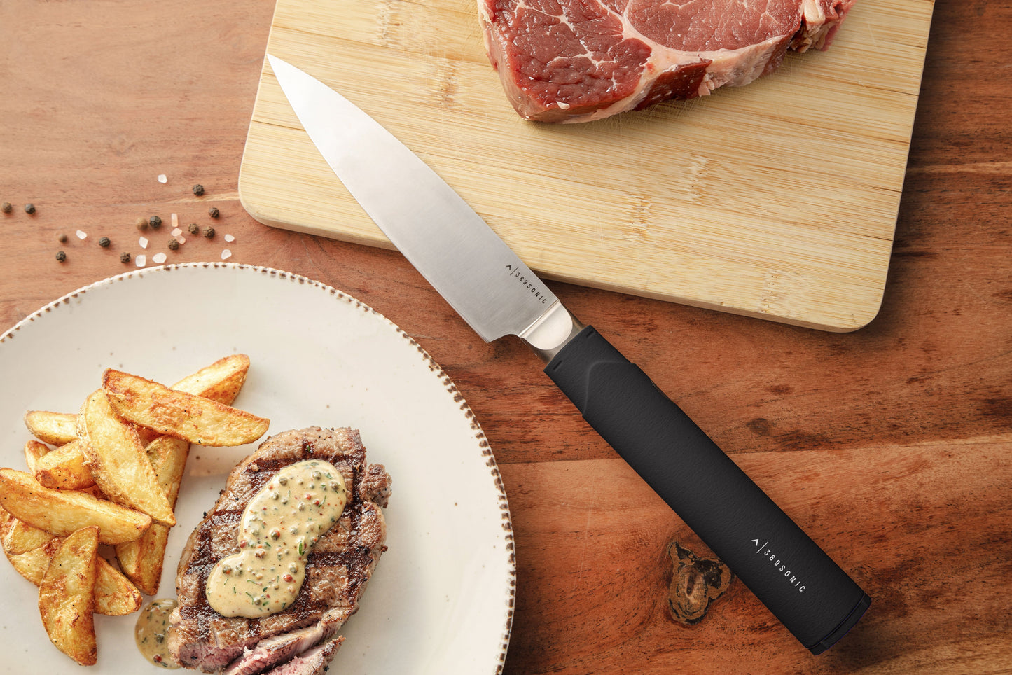 Ultrasonic Chef's Knife 70 W - New Generation - Maximum Power | 369Sonic
